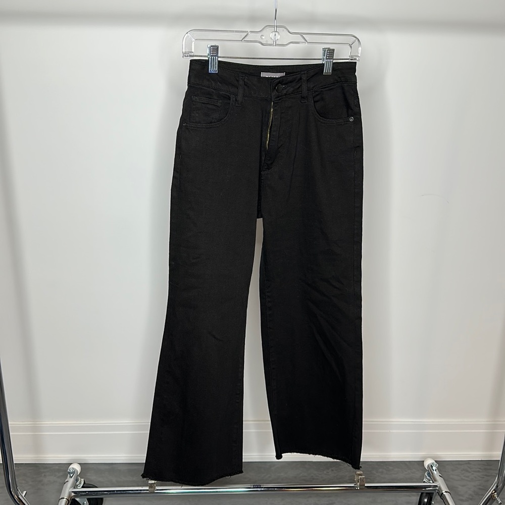 DL1961 Hepburn High Rise Wide Leg Ashwell